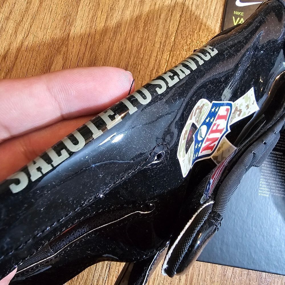 Nike Vapor Jet Salute To Service NFL Receiver Gloves Medium M Camo Green Black - Picture 10 of 10